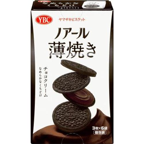 ヤマザキビスケット（YBC） ノアール薄焼き チョコクリーム 18枚×5個