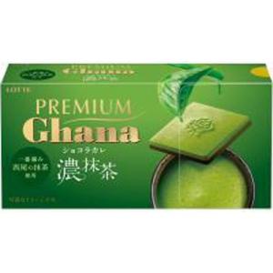 ロッテ プレミアムガーナ ショコラカレ 濃抹茶 64g×6入