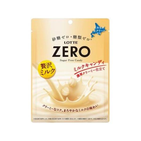 ロッテ ゼロ ミルクキャンディ（袋）50g×6袋（3月中旬頃入荷予定）