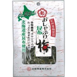 中野物産 おしゃぶり昆布梅 10g×10入 (ポイント消化) (np) (賞味期限