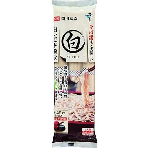 はくばく そば湯までおいしい蕎麦 白270g×10入