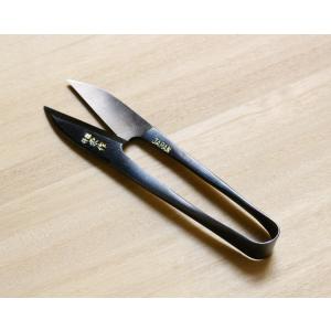 (ネコポス選択可) 栄作 守町高級絹鋏 (握鋏)  105mm パーカー