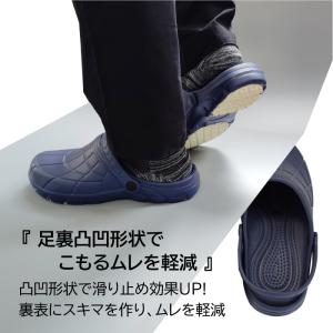 サンダル 滑らない 防水 防塵 ゴム サボ ク...の詳細画像4