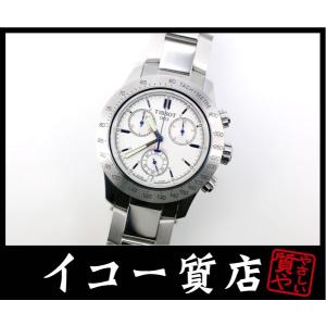 イコー質店　ティソ　Tスポーツ　V8クロノグラフ　メンズ　T039.417　クオーツ　美品　RY01...
