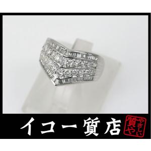 Pt900　ダイヤモンド1.05ct　ファッションリング　12.5号　【中古】｜iko78com