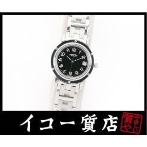 エルメス　クリッパー　CL4.210　レディース　ブラックダイヤル　美品
