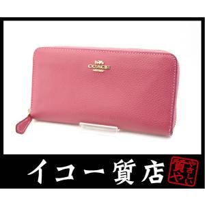 イコー質店　コーチ　★未使用・保管品　プレゼント最適　ラグジュアリーペブルドレザー アコーディオンジ...