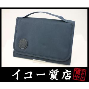 イコー質店　ハンティングワールド　★極希少品　トラベルポーチ　ネイビー　ナイロンキャンバス　未使用・...