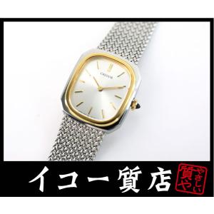 イコー質店　セイコー　クレドール　★希少モデル　美品　1400-5881　レディース　18KTベゼル...