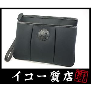 イコー質店　ハンティングワールド　★希少モデル　未使用・保管品　セカンドバッグ　キャンバス×レザー　...
