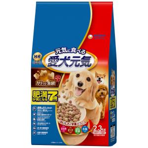 愛犬元気 肥満が気になる7歳以上用 ささみ・ビーフ・緑黄色野菜・小魚