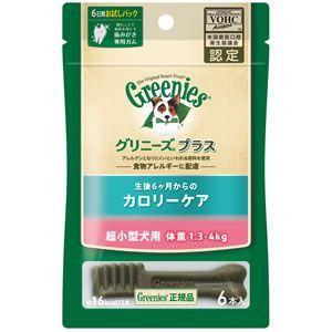 グリニーズプラス カロリーケア 超小型犬用 体重1.3-4kg 6本入り