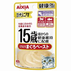 アイシア（AIXIA） 健康缶パウチ 水分補給 まぐろペースト 40g 1ケース