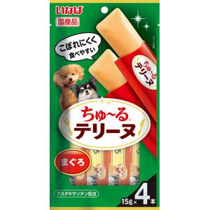 いなば 犬用 ちゅ〜るテリーヌ まぐろ 15g×...の商品画像