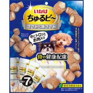 いなば 犬用 ちゅるビ〜 ささみと焼ささみ 骨の...の商品画像