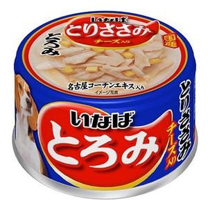 いなば 犬用 とろみ缶 とりささみ チーズ入り 80g D-75 1ケース48個セット