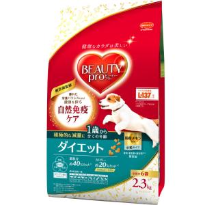 日本ペットフード ビューティープロ ドッグ ダイエット 1歳から 2.3kg 1ケース4個セット｜ikoapetfood