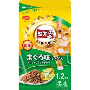 日本ペットフード ミオ ドライミックス まぐろ味 1.2kg