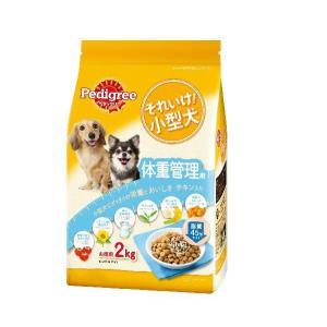 マースジャパン ペディグリー それいけ小型犬 体重管理用 チキン入り 2kg PK10 1ケース6個セット