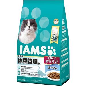マースジャパン アイムス 成猫用 体重管理用 まぐろ味 1.5kg 1ケース6個セット