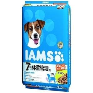 マースジャパン アイムス 7歳以上犬用 体重管理用 チキン 小粒 12kg