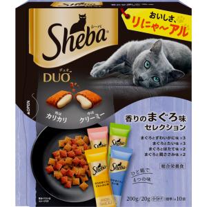 マースジャパン シーバ デュオ 香りのまぐろ味セレクション 200g SD12｜ikoapetfood