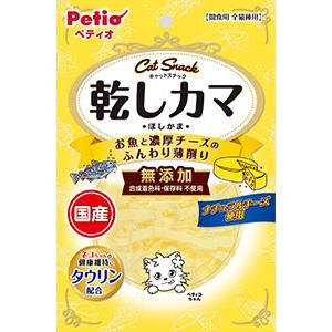 ペティオ キャットSNACK 乾しカマ お魚と濃厚チーズのふんわり薄削り 20g 1ケース30個セッ...