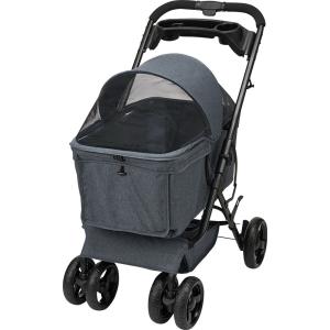 マルカン おでかけカート 多頭用BIG グレー