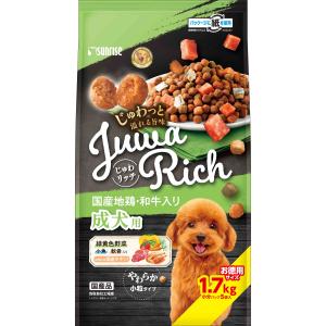 じゅわリッチ 国産地鶏・和牛入り ( 1.7kg ) : 爽快ドラッグ - 通販