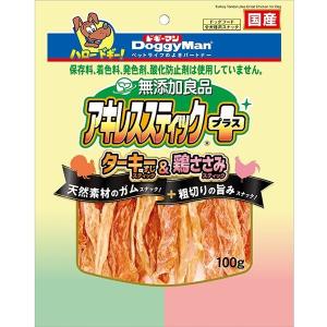 ドギーマン 無添加良品 アキレススティック プラス 100g 1ケース24個セット