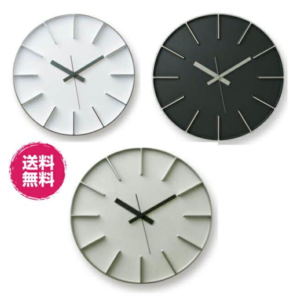 掛け時計 エッジクロック 時計 アルミニウム時計 Edge Clock 直径35ｃｍ  レムノス お...
