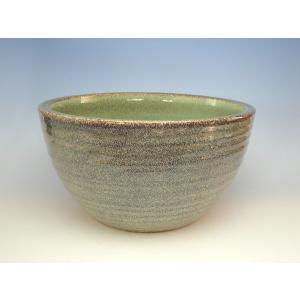 渋めの睡蓮鉢　信楽焼　直径約３０ｃｍ天目　5281053