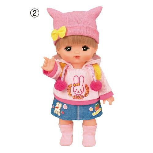 おもちゃ 人形 女の子 メルちゃん おようふくセット おでかけパーカー パイロット