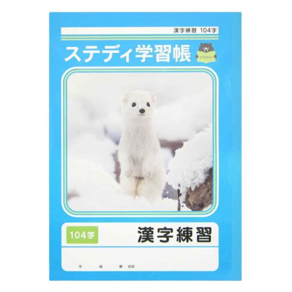 ノート 漢字練習帳 ステディ学習帳 漢字練習 104字 協和紙工