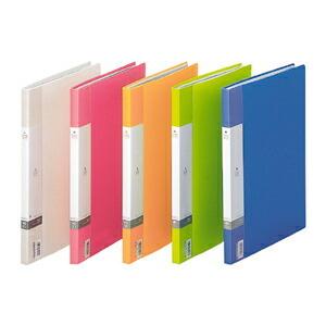 ファイル クリヤーブックサイドベンツA4/A320枚（40ポケット） 青 LIHIT LAB.