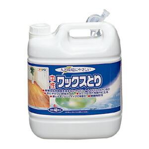 フローリング ワックス 中性ワックスとり4L アサヒペン