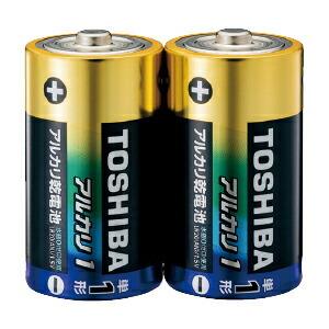 アルカリ乾電池単1形（2本） 東芝｜ikurun0810
