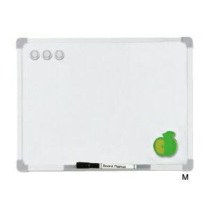 ホワイトボード 壁掛け ホワイトボド 無地 L（600×450mm） アスカ