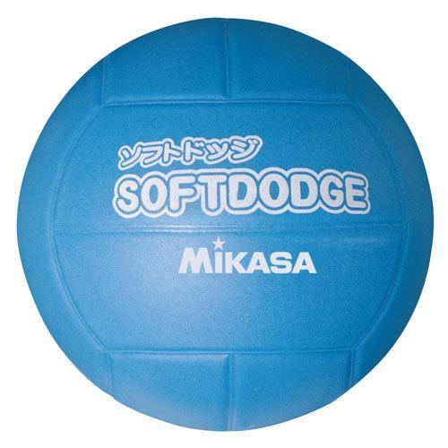ドッジボール ソフトドッジ1号 ブルー ミカサ
