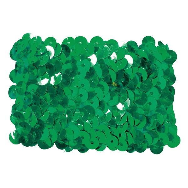 リストバンド 運動会 お遊戯 メタリックリストバンド（2個） グリーン