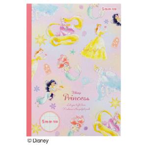 サンスター文具 ディズニープリンセス 5mm方眼ノート B5 4901771312162