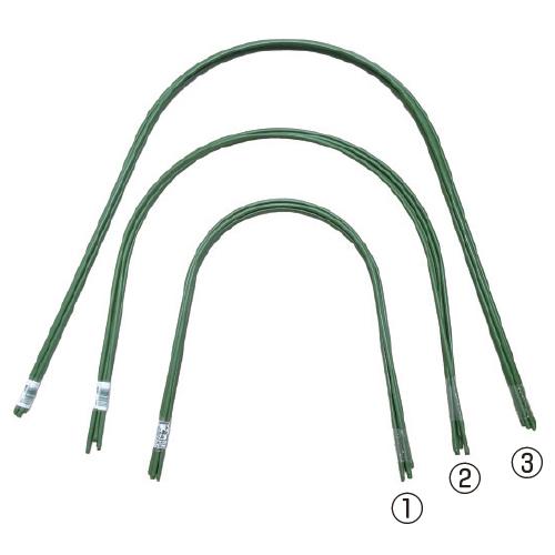 園芸用品 トンネル支柱中8mm（5本） （2）1500mm 積水樹脂