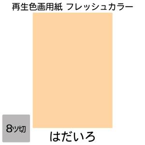 画用紙 色画用紙 フレッシュカラー 八ツ切 10枚 大王製紙 八つ切り はだいろ