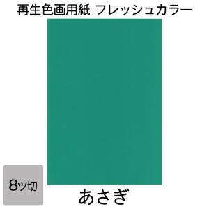 画用紙 色画用紙 フレッシュカラー 八ツ切 10...の商品画像