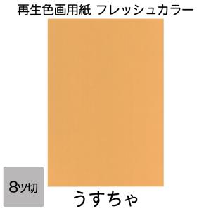 画用紙 色画用紙 フレッシュカラー 八ツ切 10枚 大王製紙