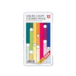 色鉛筆 クーピー色鉛筆 １２色 サクラクレパス（メール便対象商品）