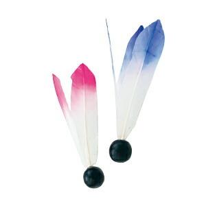 羽子板 羽根 羽子板用羽根 1個 池田工業社 色の指定はできません（メール便対象商品）