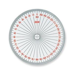 分度器 全円分度器 共栄プラスチック