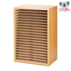 HIRANO 絵画作品乾燥棚DX 折りたたみ式 25段（絵画乾燥棚・画用紙