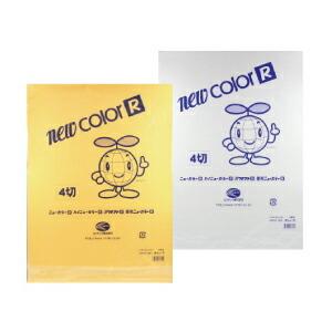 画用紙 色画用紙 リンテック ニューカラーR（色画用紙）8ツ切判（10枚） きん